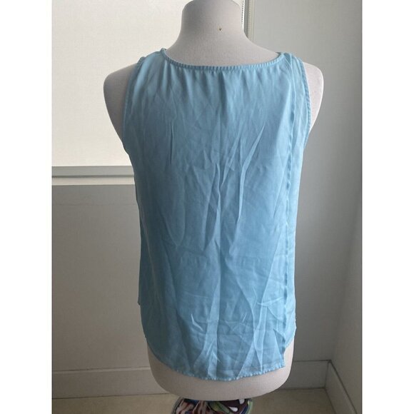 Violet & Claire Blue Loose Tunic Top Size Small Women's - Picture 4 of 9